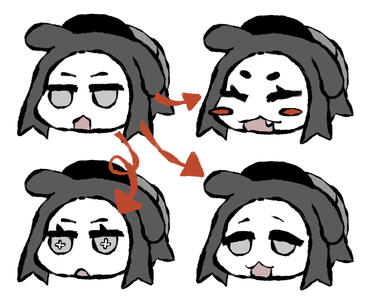 π changes to the base face. i'll stick to the default face otherwise.
